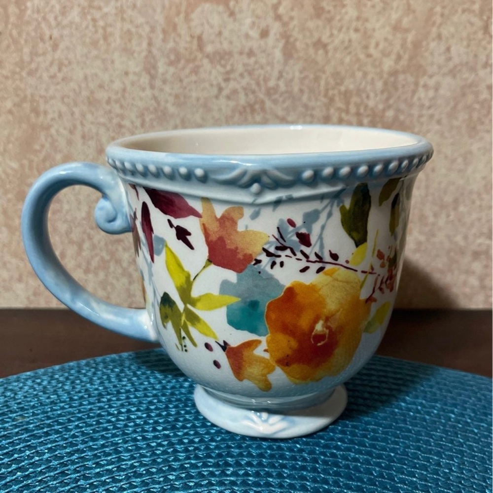 Pioneer woman willow mug